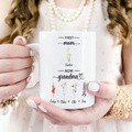 Personalized First Mom Now Grandma Mug Birth Flowers Ceramic Mug for Mother's Day Gifts - image 4