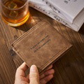 Custom Engraved Photo Wallet Men's Father's Gifts - image 5