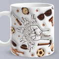 Personalized Fist Bump Mug for Papa or Grandpa - Perfect Father's Day Gift - image 11