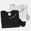Custom embroidered date Roman numerals T-shirt sweatshirt hoodie - image 2