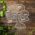 Personalized can be customized with multiple names night light family tree - image 3
