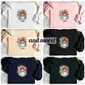 Embroidered sweatshirt, hoodie - Animal series - Chick - image 2