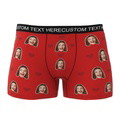 Custom Heart Face Boxer Briefs Men's Underwear with Package - image 2
