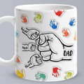 Customized 3D Inflated Effect Mug - Perfect Gift for Dad and Grandpa - image 3