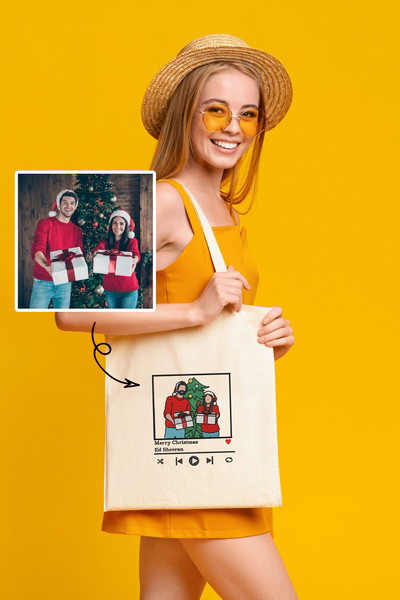 Custom Embroidered canvas bag