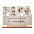 Personalized Papa Wooden Plaque Custom Photo Father's Day Plaque Gift for Papa - image 5