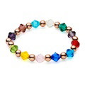 Personalized Birthstones Bracelet 1-12 Family Birthstones Elastic Beaded Bracelet Gift for Woman - image 36