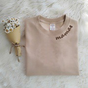 Custom Embroidered Mama Sweatshirt