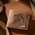 Custom Engraved Photo Wallet Men's Father's Gifts - image 2