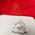 Custom Embroidered Pet Portrait Woven Scarf - image 3