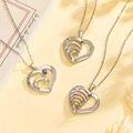 Personalized Heart Necklace Custom Family Name Birthstone Necklace Gift for Mother Grandma - image 19