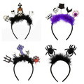 4 Pcs Halloween Headbands Halloween Hair Hoop Girls Head Wear Hair Accessories - image 2