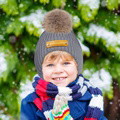 Personalized Leather Patch Beanie Custom Name Newborn Kids Winter Hat - image 11