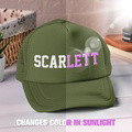 Custom Puff Print Trucker Hat Personalized Name Light-changing Foam Trucker Caps Back to School Gift - image 7