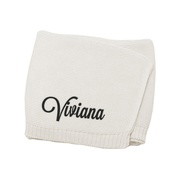 Custom Baby Blanket Embroidered Name Stroller Blanket for Newborn Baby Gift