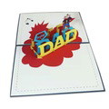 Father's Day Card Super Dad 3D Pop Up Greeting Card for Him - image 2
