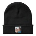 Personalized Photo Beanie Hat Custom Knitted Hat Valentine's Day Gifts-4 Colors - image 10