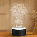 Name Night Light 3d Night Light Gifts for Mother Flower - image 2