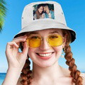 Custom Photo Bucket Hat Personalized Summer Sun Hat Fisherman Cap - image 11
