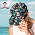 Custom Face Hawaiian Style Baseball Cap Gifts for Him - image 1