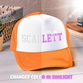 Custom Puff Print Trucker Hat Personalized Name Light-changing Foam Trucker Caps Back to School Gift - image 1