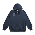 Embroidered personalized cardigan hooded zipper hoodie - image 6