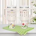 Personalized First Mom Now Grandma 40oz Tumbler with Straw Birthday Gift for Grandma - image 2