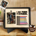 Personalized Lightsaber I Am Their Father Wooden Sign Gift for Dad - image 8