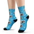 Customized Dog Socks -- Put Your Cute Dog on Custom Socks, Dog Lovers, Dog GIft, Cute Dog Personalized, Dog Gift Socks, Fathers Day Gift - image 11