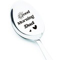 Good Morning Coffee Spoon Stainless Steel Spoon Gift for Nana Papa Mom - image 7