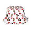 Personalized Fisherman Bucket Hat Custom Unisex Face Bucket Hats - image 2