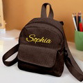 Personalized Mini Backpack with Name Corduroy School Bag Back to School Gift for Kids - image 7