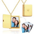 Cusom Locket Album Necklace Personalized Picture Necklace - image 2