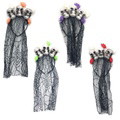 2 Pcs Halloween Headbands Skull Veil Headbands Masquerade Accessories - image 3