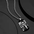Custom Photo Necklace With Words Photo And Date Perfect Gift For Halloween - image 2