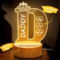 Custom Name Bedroom Night Light Best Gifts For Father - image 3