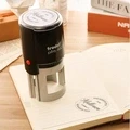 Custom Family Address Stamp Round Self Inking Stamp for Wedding - image 6