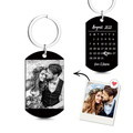 Father's Day Gifts Custom Keychain Photo Calendar Keychain Tag Keychain Personal custom gift - image 2