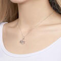 Custom Photo Projection Necklace Moon Pendant Necklace Gift for Mom - image 5