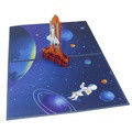 Father's Day Card Rocket 3D Pop Up Greeting Card for Him - image 2