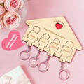 Custom Name Keychain Holder Personalized Keychain Home Decorative Gift for Family - image 2
