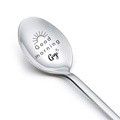 Good Morning Coffee Spoon Stainless Steel Spoon Gift for Nana Papa Mom - image 41