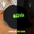 Custom Puff Print Trucker Hat Personalized Glow-in-the-dark Foam Trucker Caps for Adult Back to School Gift - image 11