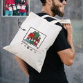Custom Embroidered canvas bag - image 2