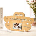 Custom Engraved Name Night Lamp Photo Frame Night Light for Mom - image 4