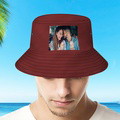 Custom Photo Bucket Hat Personalized Summer Sun Hat Fisherman Cap - image 19
