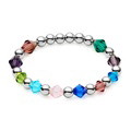 Personalized Birthstones Bracelet 1-12 Family Birthstones Elastic Beaded Bracelet Gift for Woman - image 10