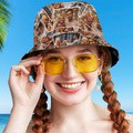 Personalized Photo Bucket hats Summer Beach Sun Cap For Kids and Adults - image 4
