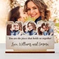 Custom Mom Wooden Plaque Personalized Photo Mom Sign for Mother's Day Gifts - image 5