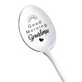 Good Morning Coffee Spoon Stainless Steel Spoon Gift for Nana Papa Mom - image 47